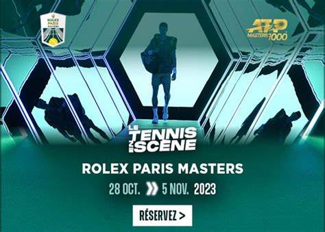 billetterie rolex paris masters|rolex paris masters schedule.